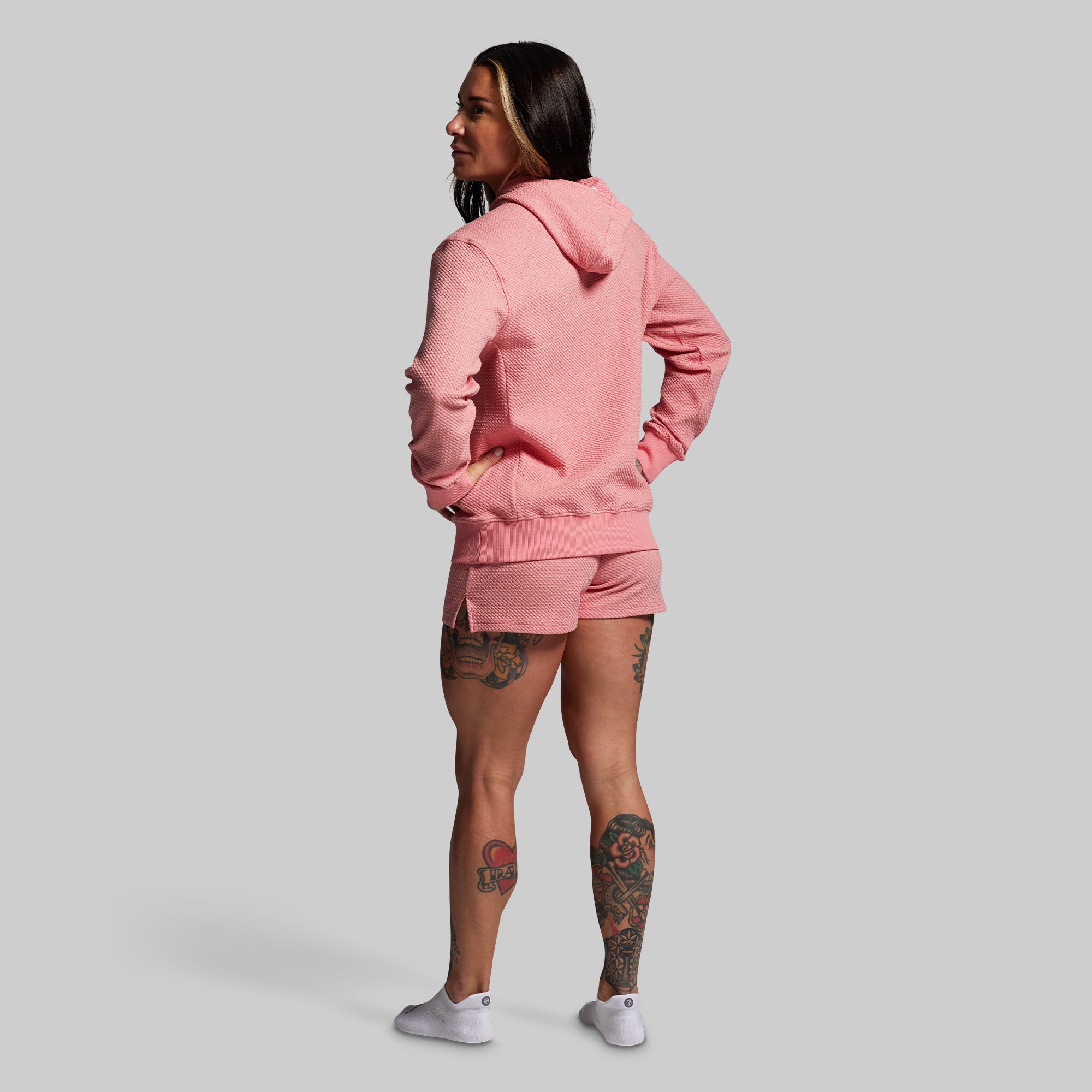 Women's Cloud Hoodie (Faded Rose) - Image 7