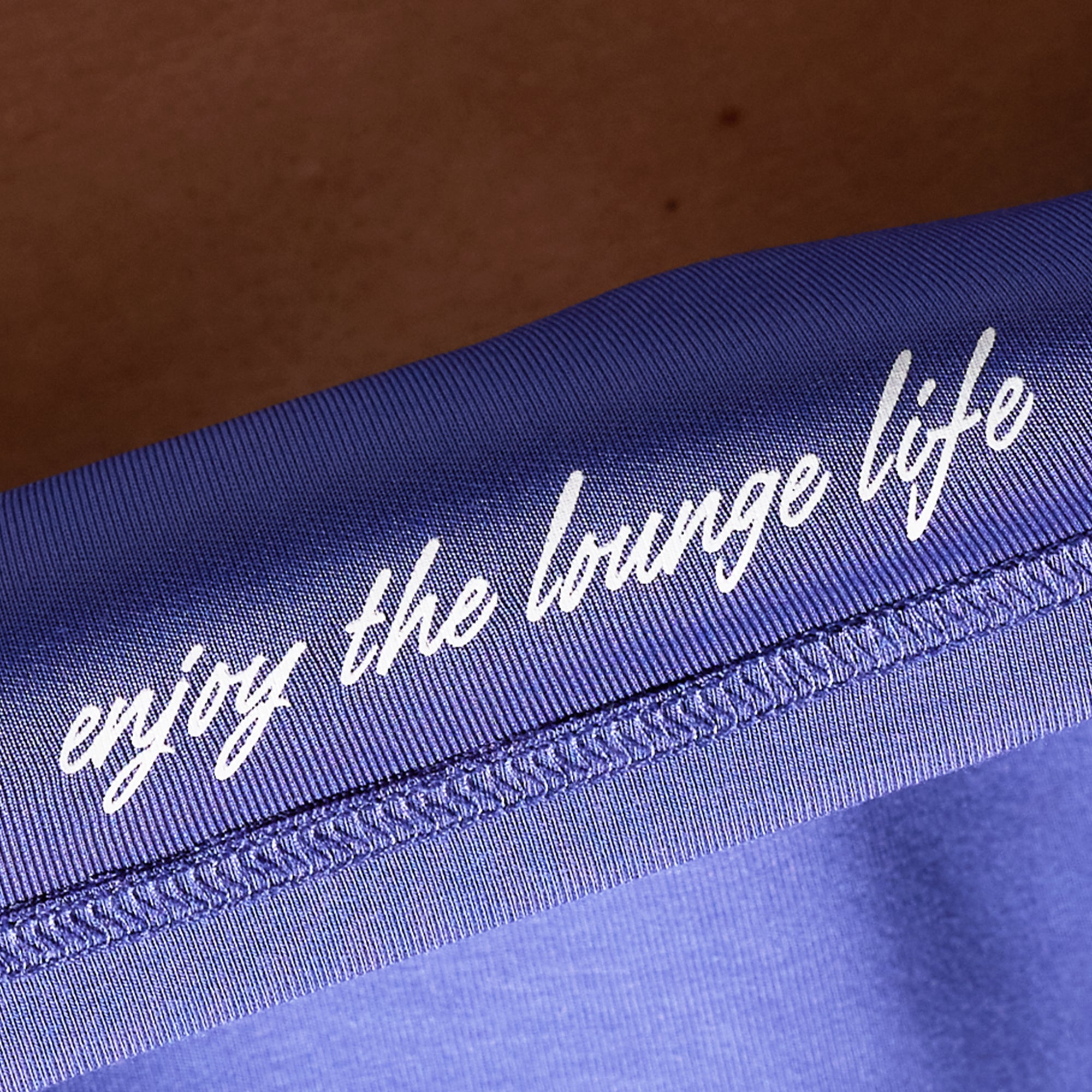 Lounge Lux Cropped Pullover (Deep Sky) - Image 4