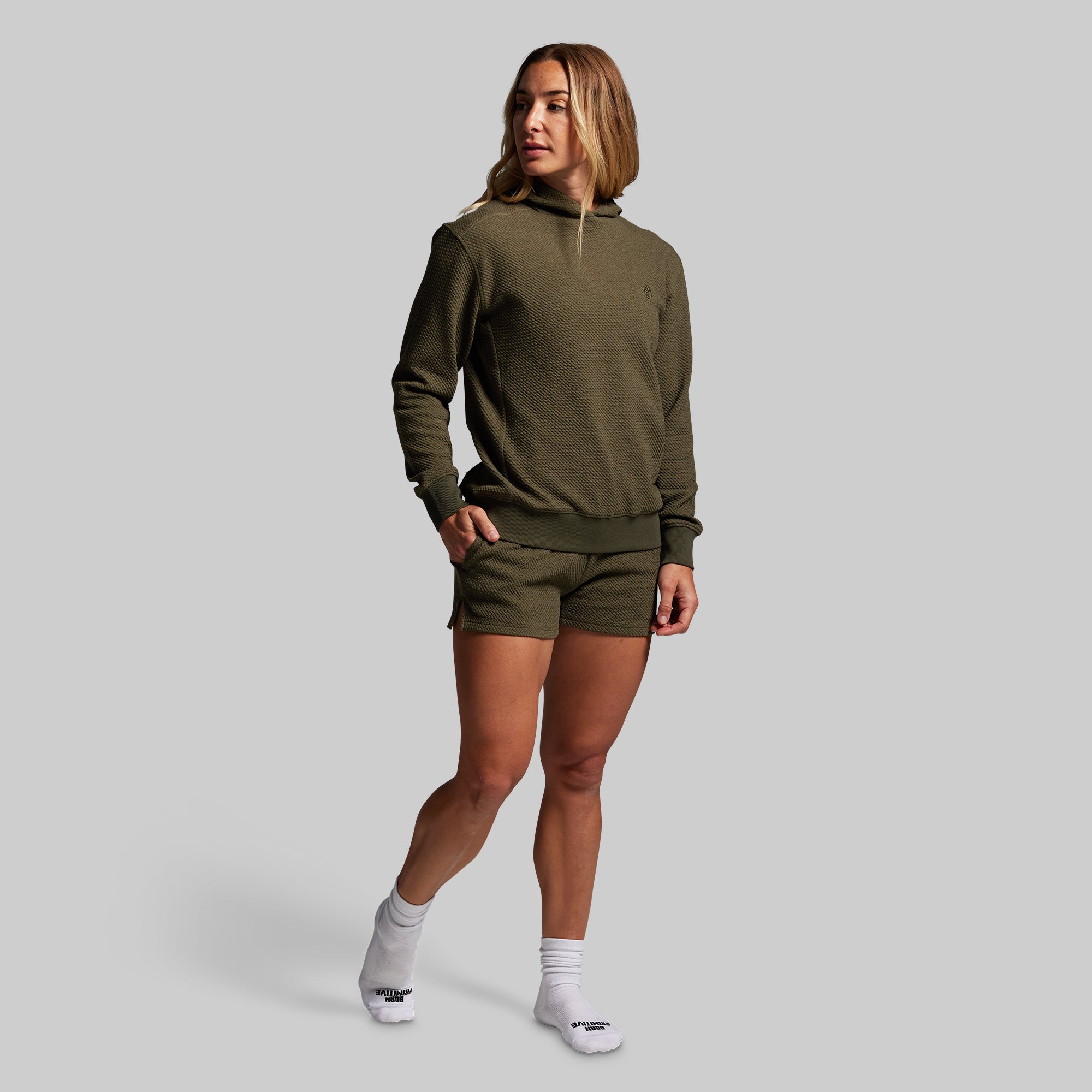 Women's Cloud Hoodie (OD Green) - Image 5