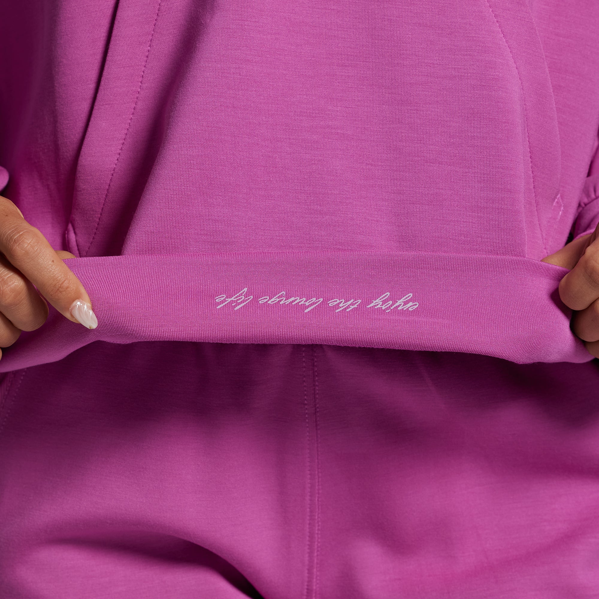 Lounge Lux Quarter Zip Pullover (Viola) - Image 4