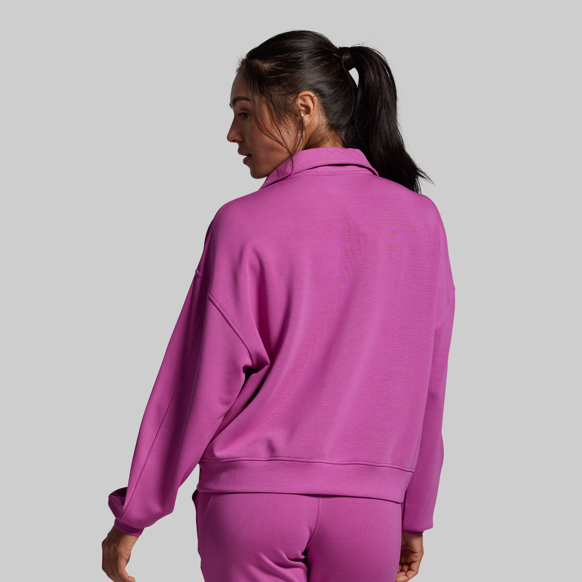 Lounge Lux Quarter Zip Pullover (Viola) - Image 2