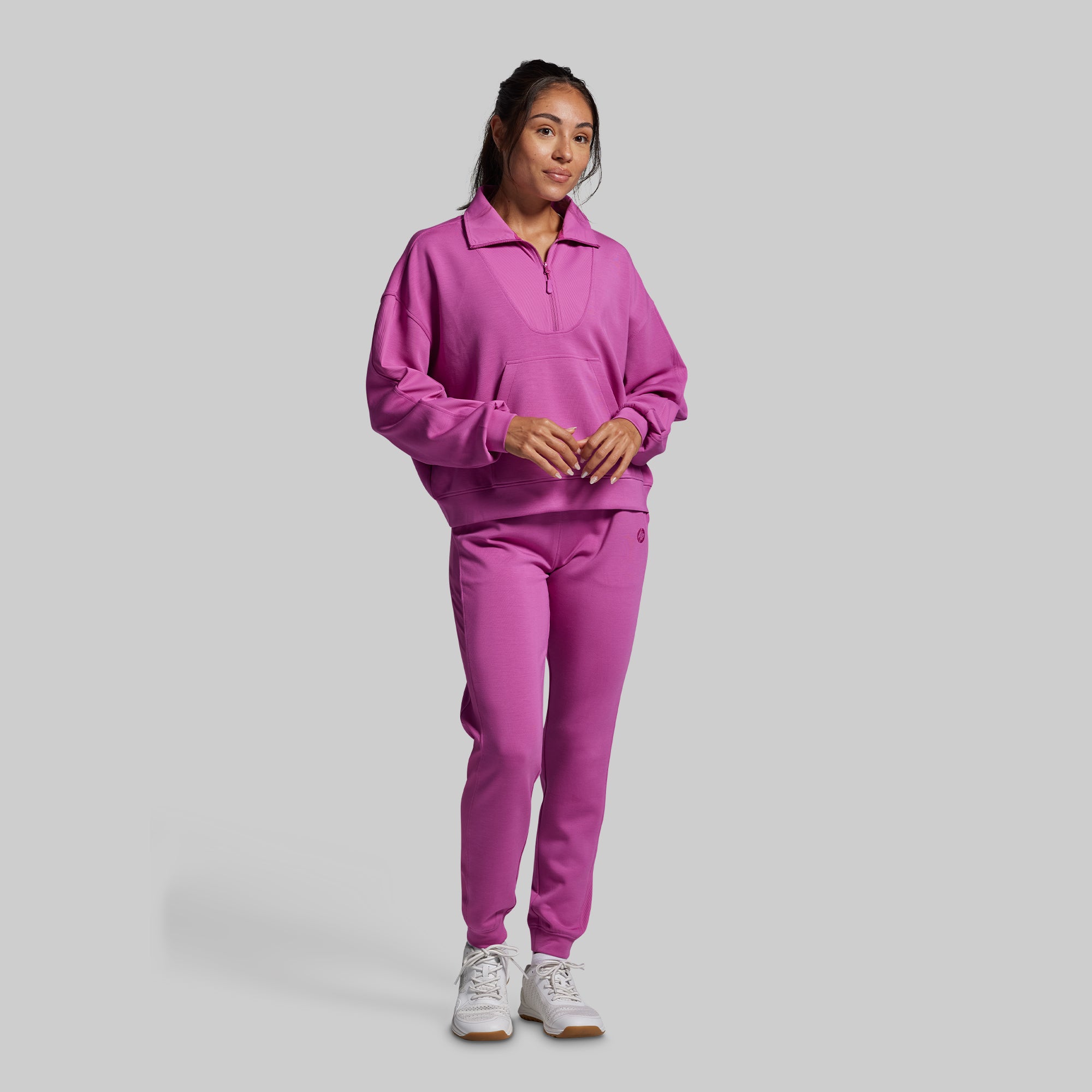 Lounge Lux Quarter Zip Pullover (Viola) - Image 5