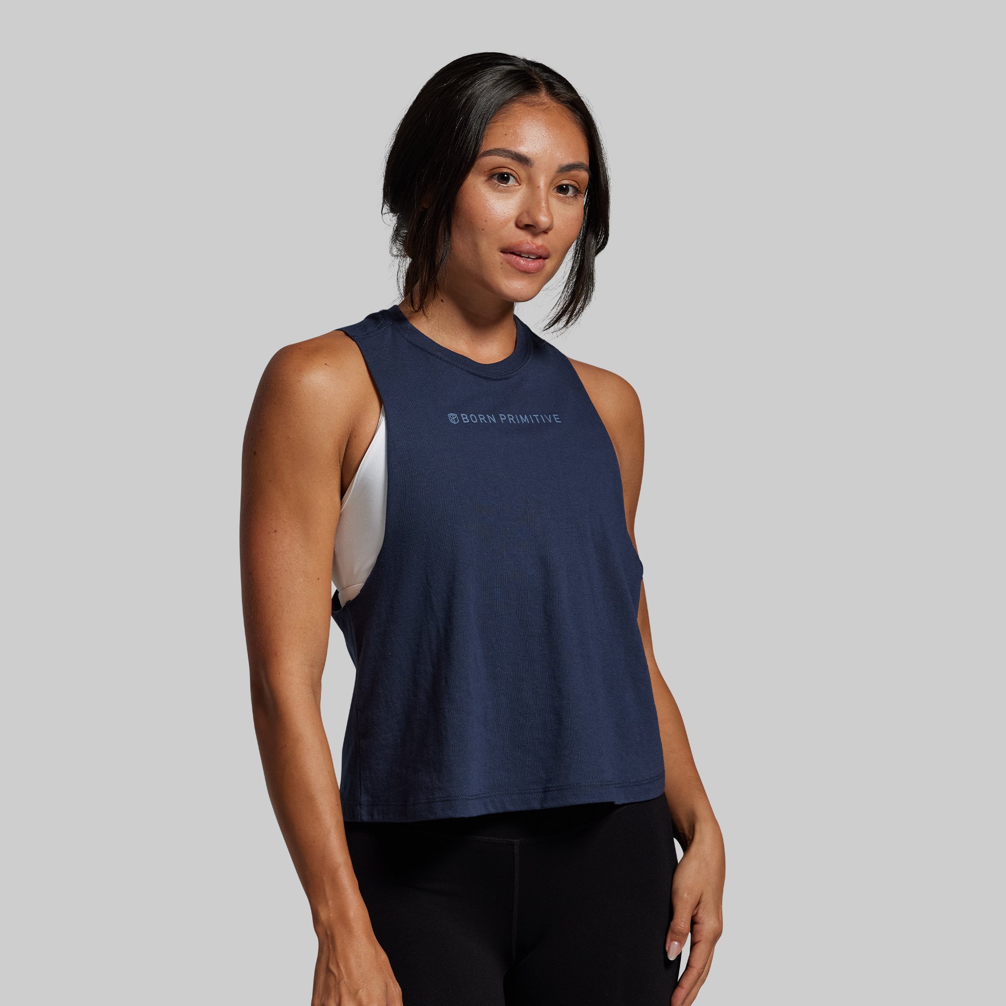 BP Classic Elevate Crop (Midnight Navy)