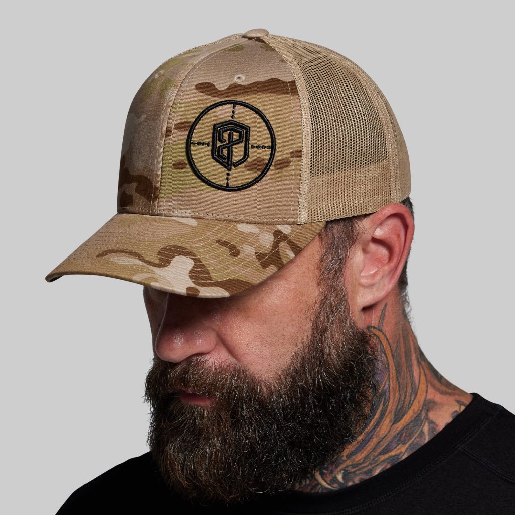 Tactical Trucker Hat (Arid Multicam)
