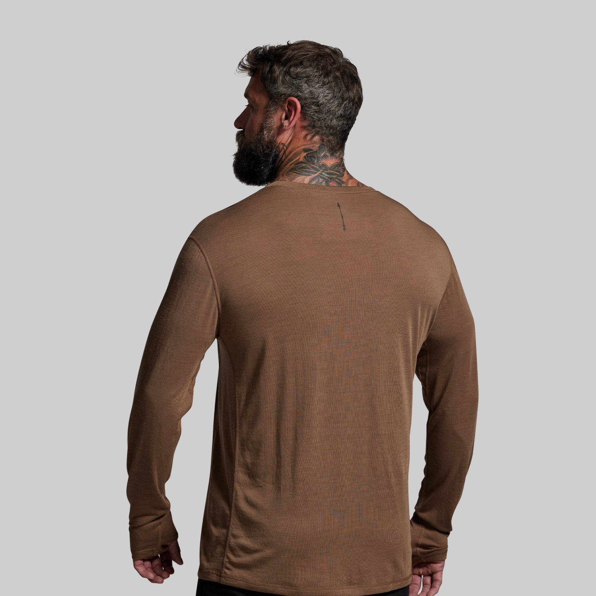 Ridgeline Merino Thermal Top 165 (Coyote Brown) - Image 2