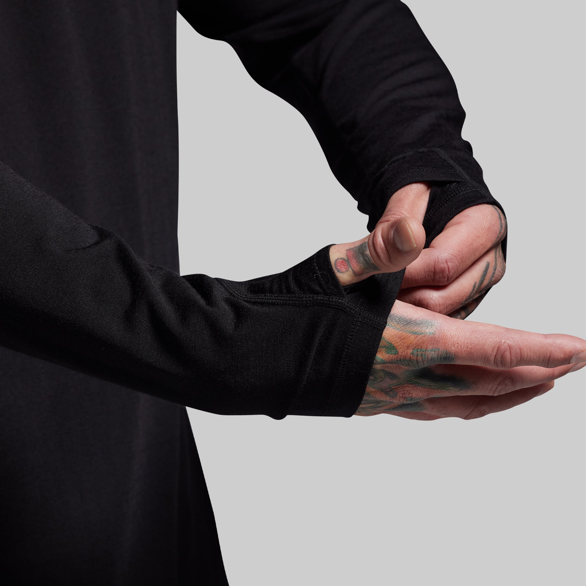 Ridgeline Merino Thermal Top 165 (Black) - Image 4