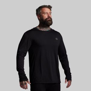 Ridgeline Merino Thermal Top 165 (Black)